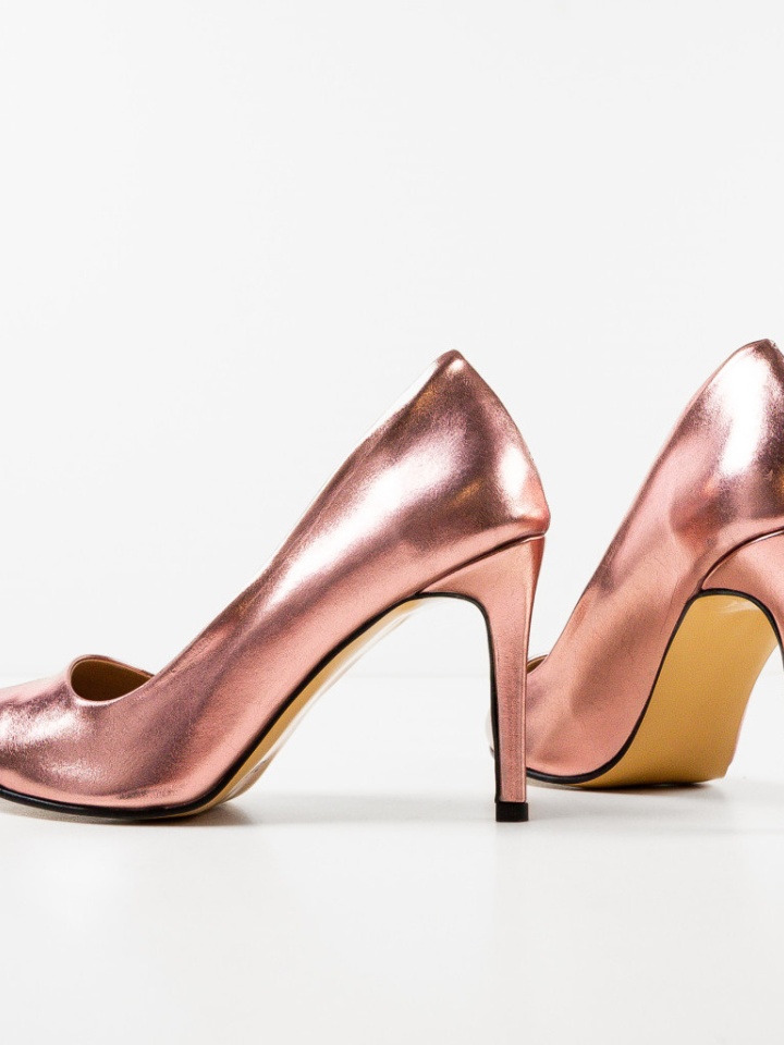 Pantofi cu toc Weps Bej 4