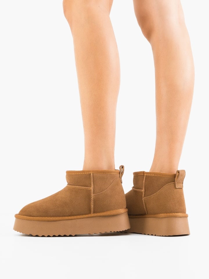 Cizme tip Ug Adaluzia Camel