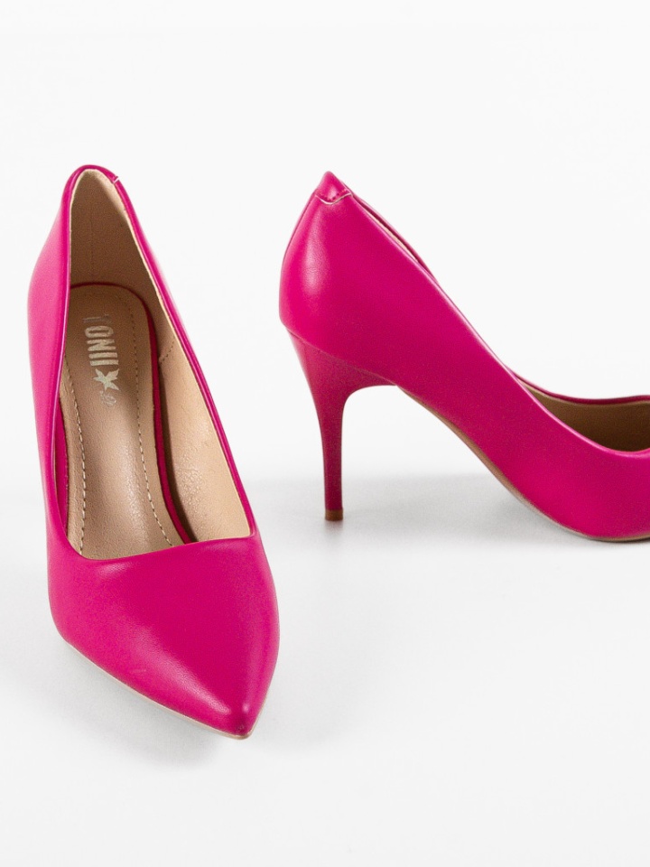 Pantofi cu toc Danube Roz