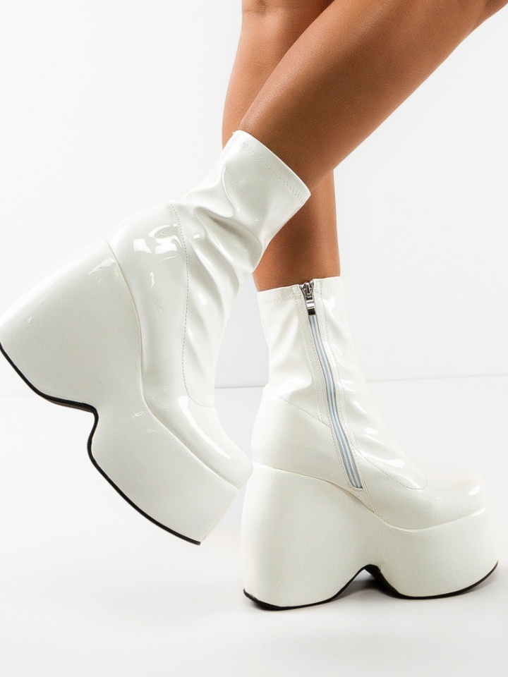 Botine dama Cosmo Albe