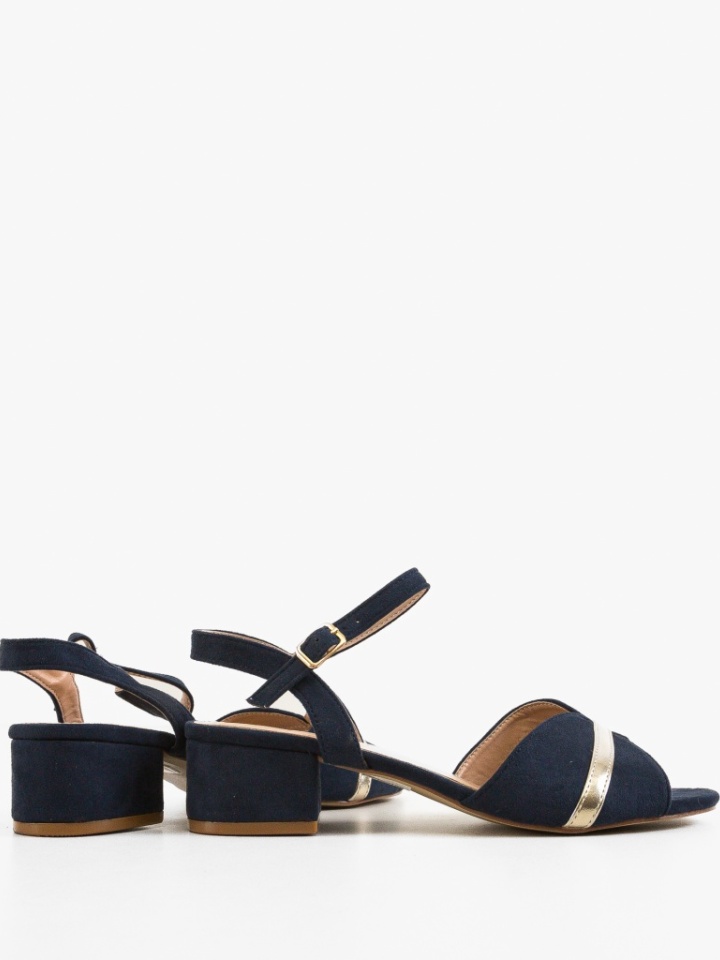 Sandale cu toc Lesa Negre