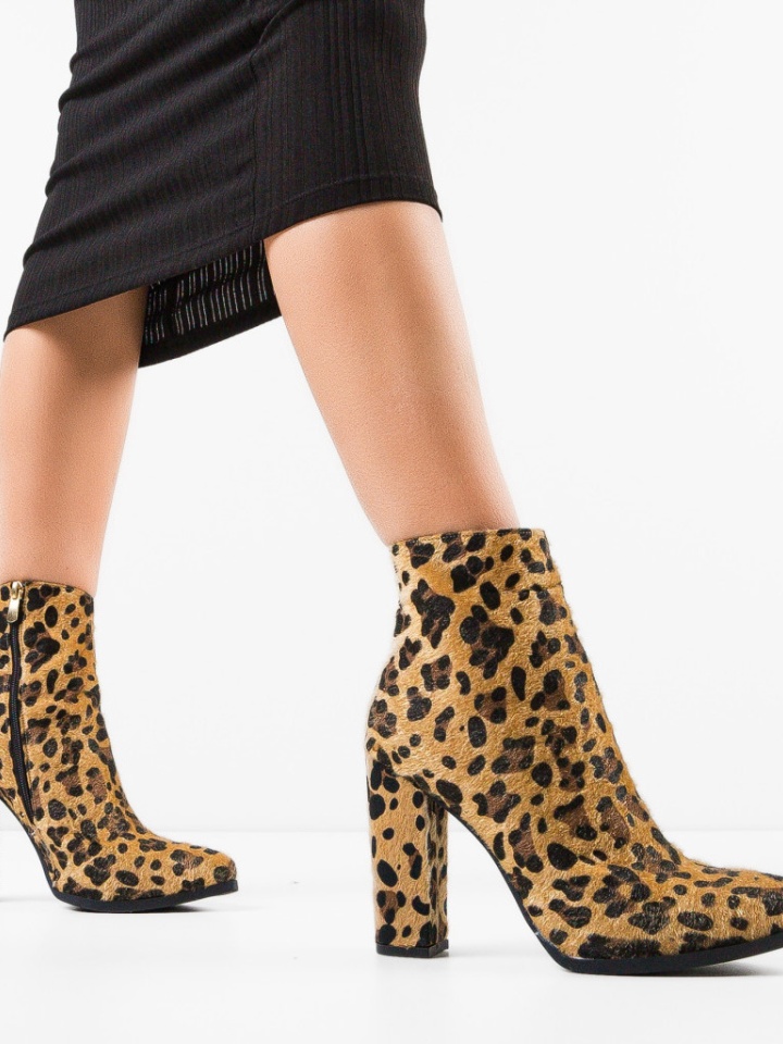 Botine dama Famusa Print