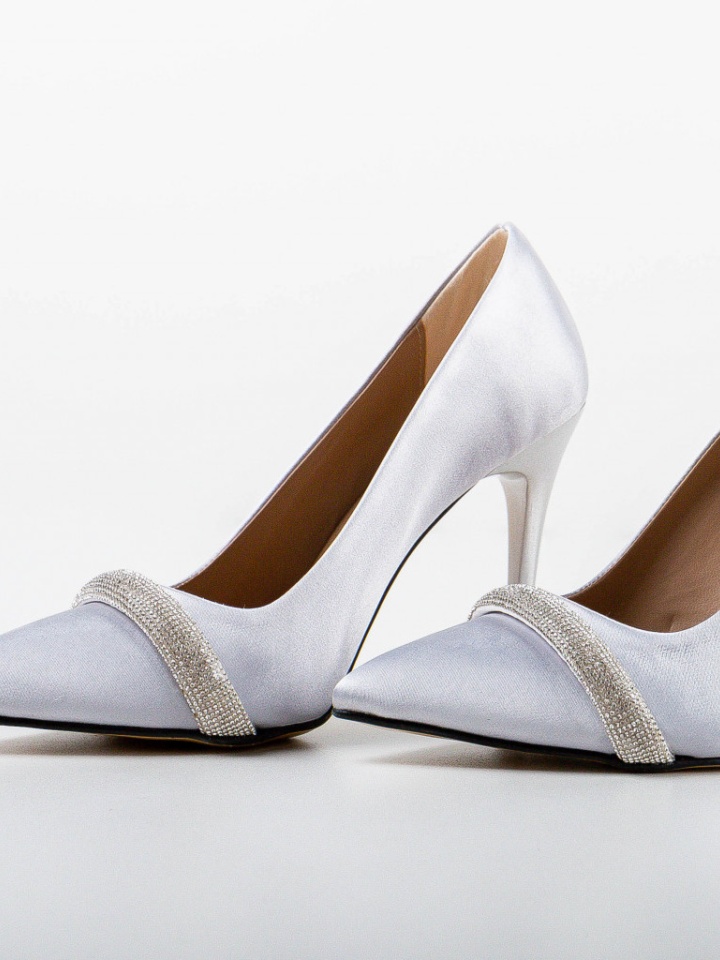 Pantofi Tareg Argintii