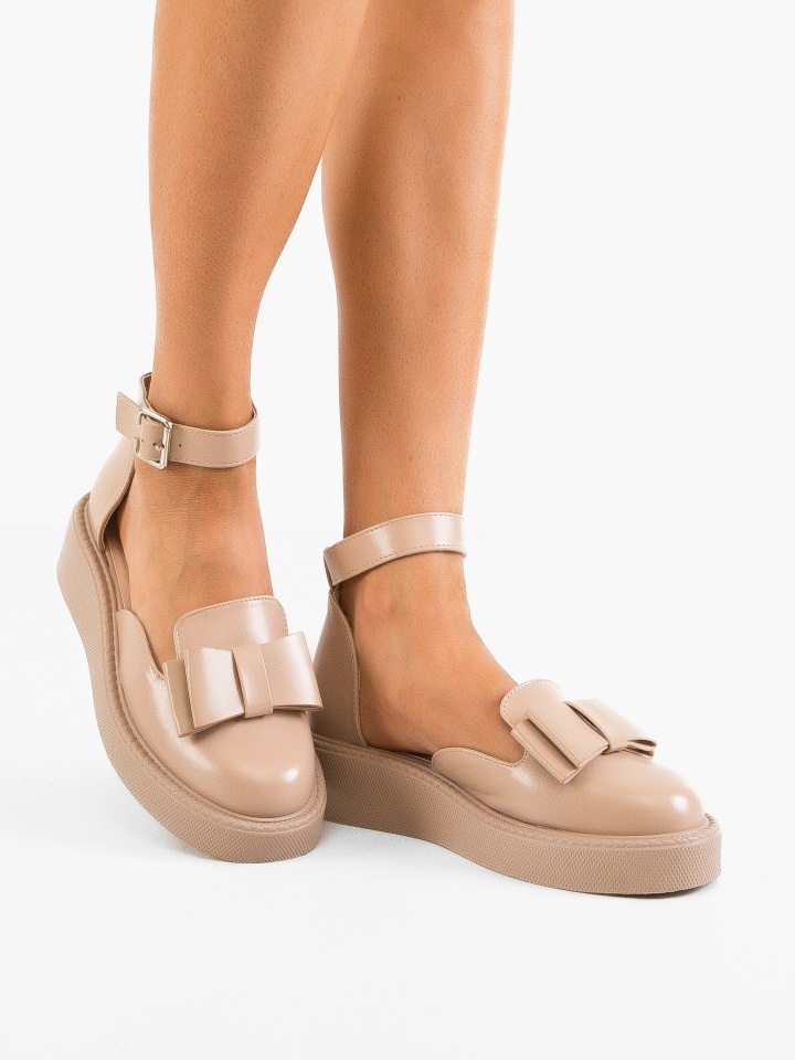 Pantofi Casual dama Hammbe Bej