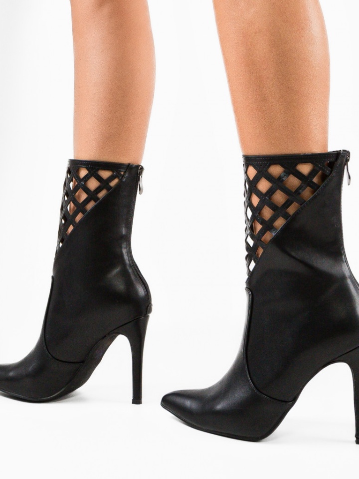 Botine dama Todd Negre