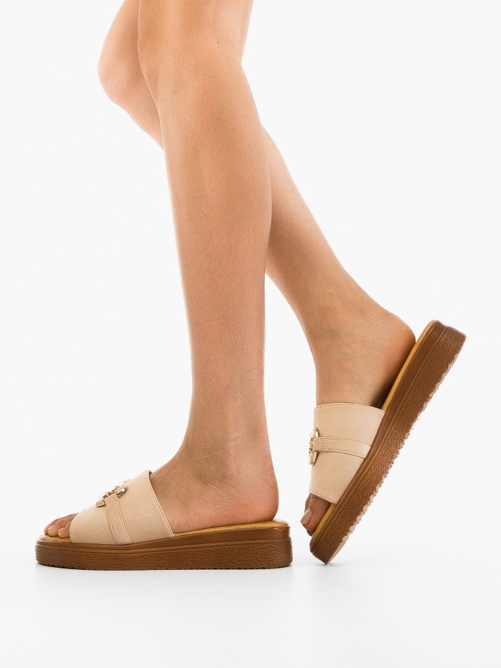 Papuci dama Clio Bej