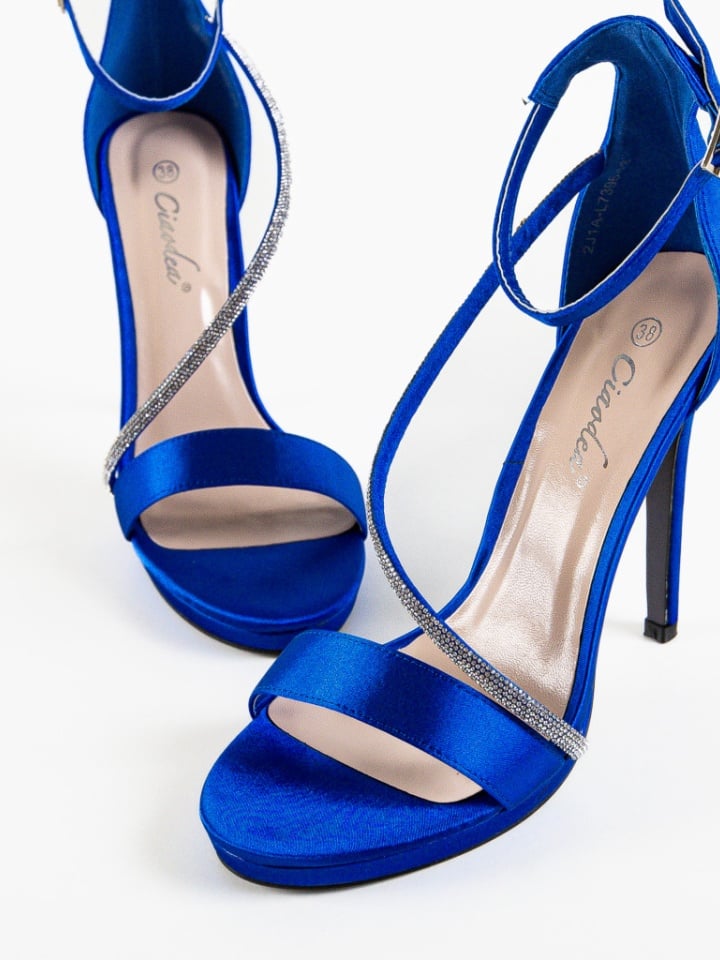 Sandale cu toc Sarai Verzi