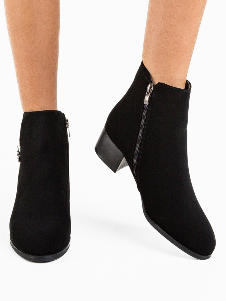 Botine dama Arntz Negre