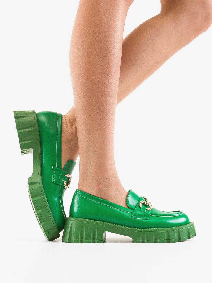 Pantofi Casual Alyena Verzi