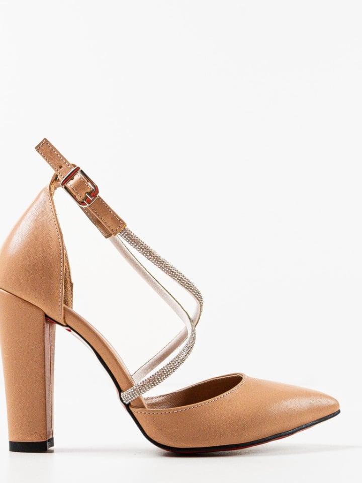 Pantofi dama Klyna Bej