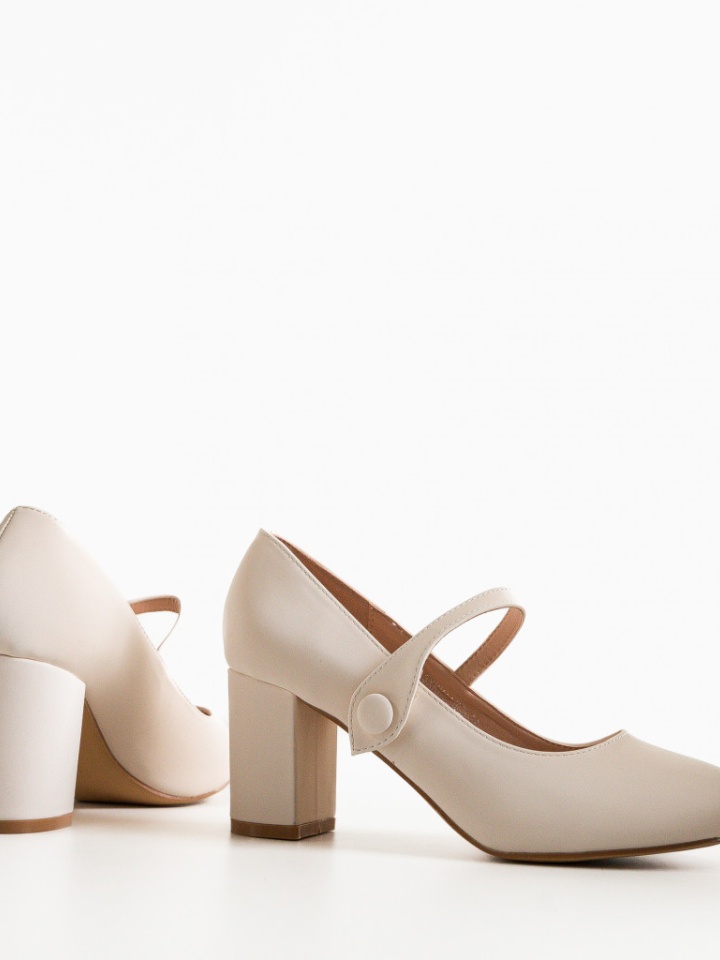 Pantofi dama Rossella Bej