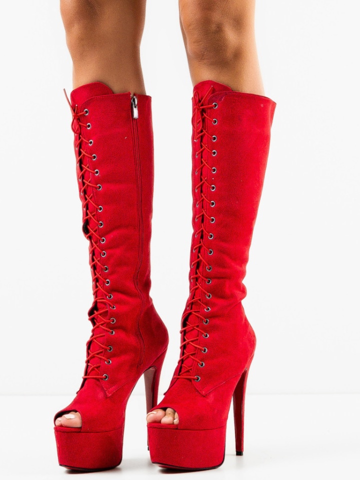 Cizme dama Yruya Rosii