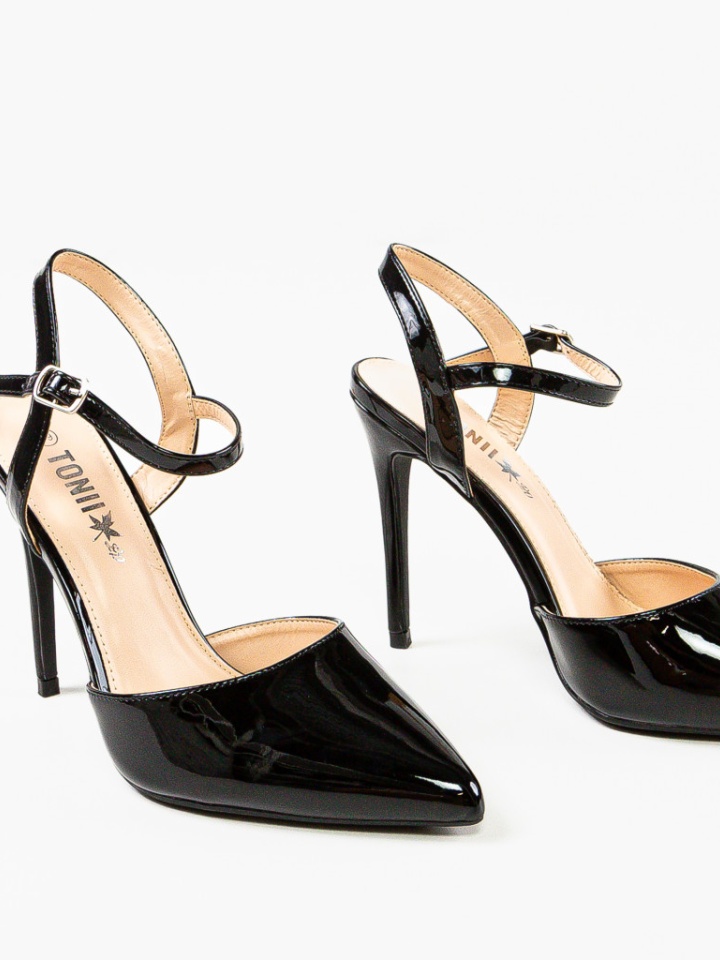 Pantofi cu toc Sambyal Albi