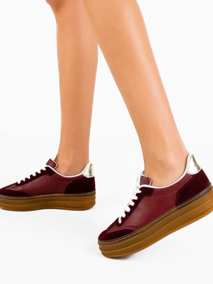 Sneakers dama Jaswin Khaki