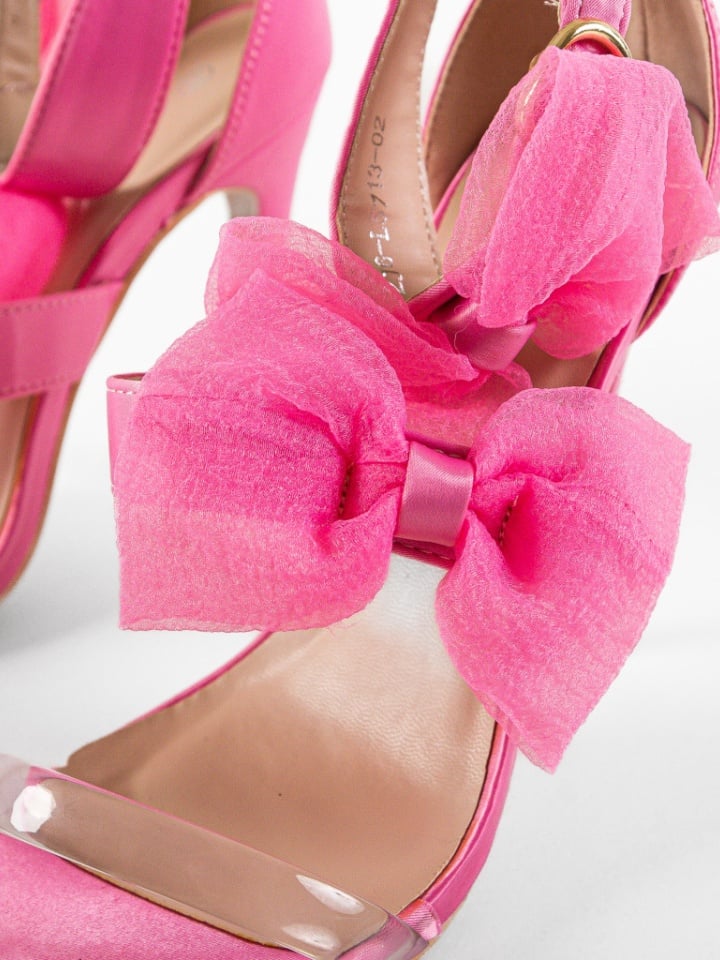 Sandale cu toc Jagoda Albastre