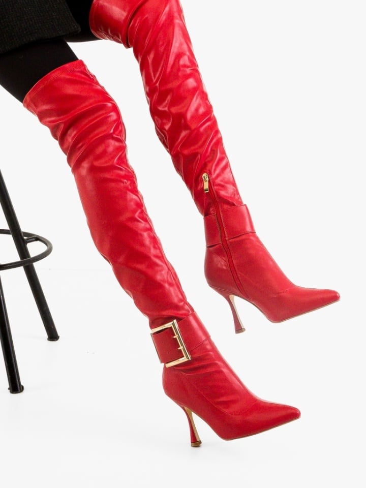 Cizme dama Solenne Bej