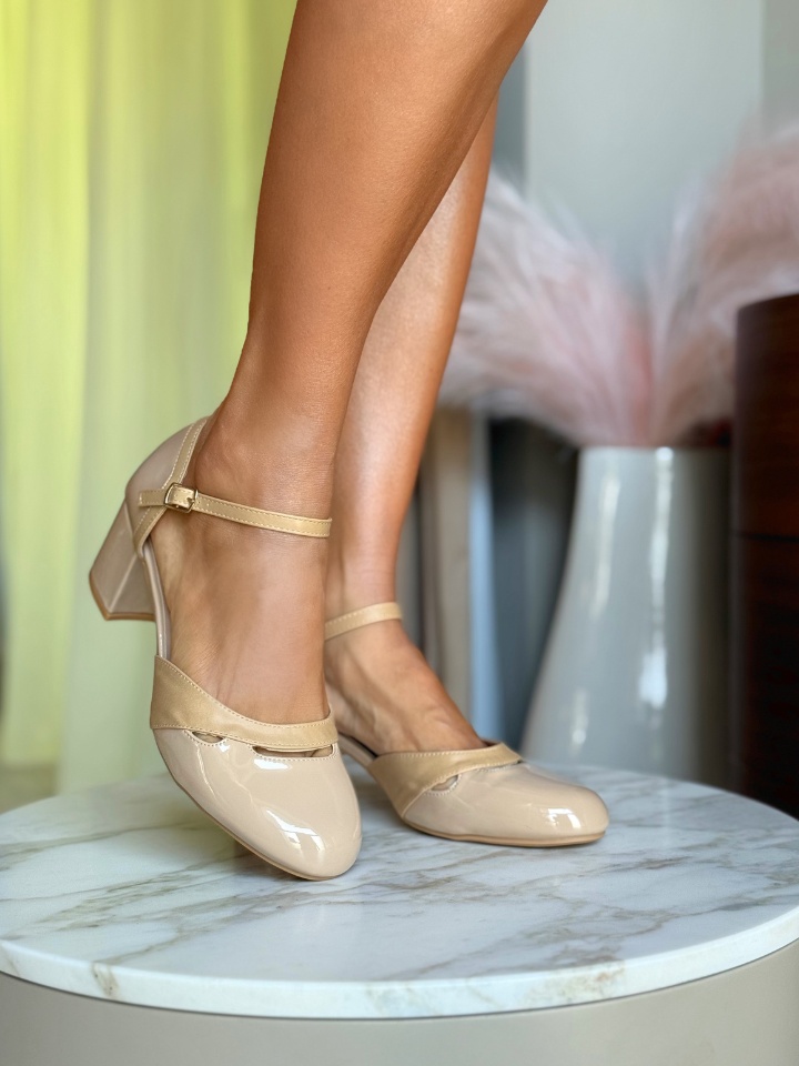 Pantofi dama Bryn Bej