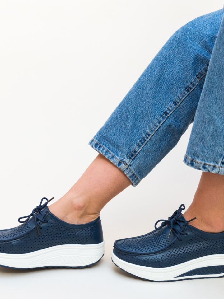 Pantofi Casual Baroco Albastri 2