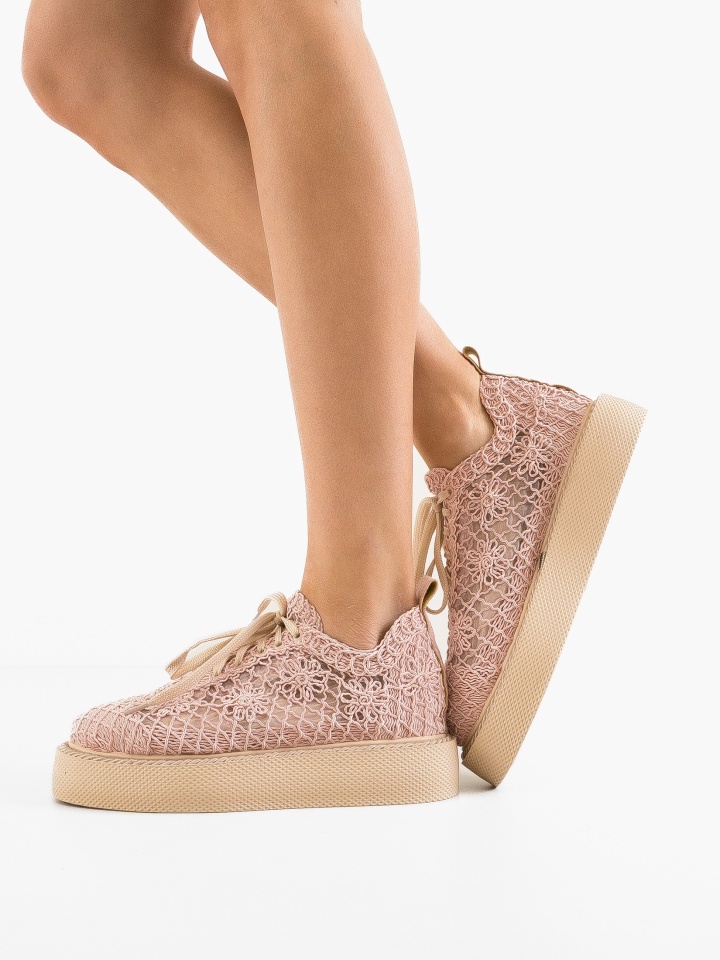 Pantofi Casual Ystory Bej 2