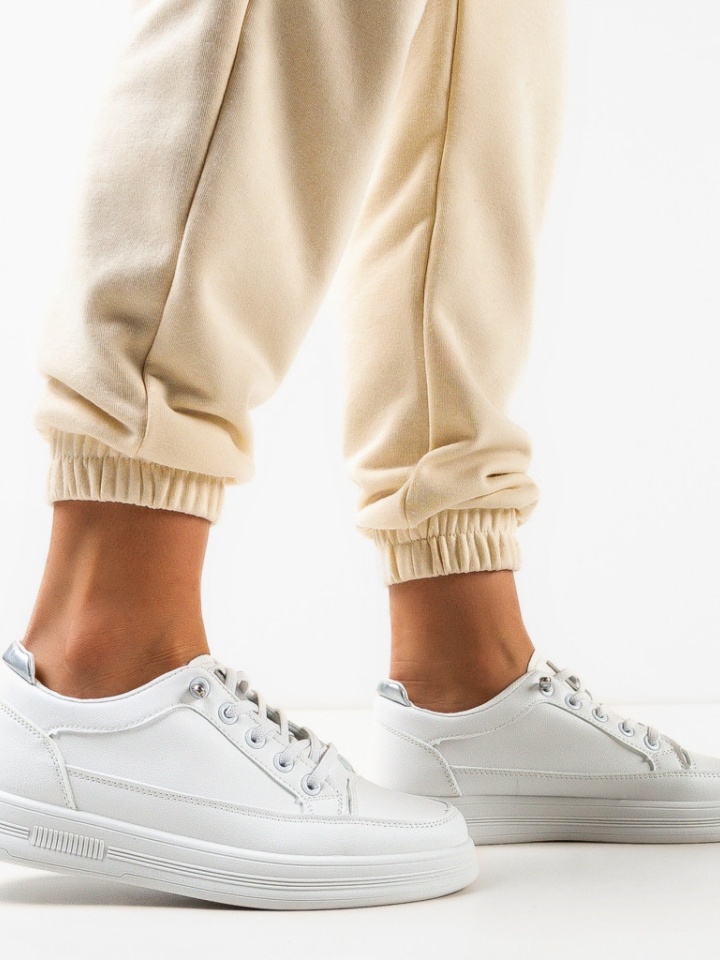 Sneakers dama Crane Argintii