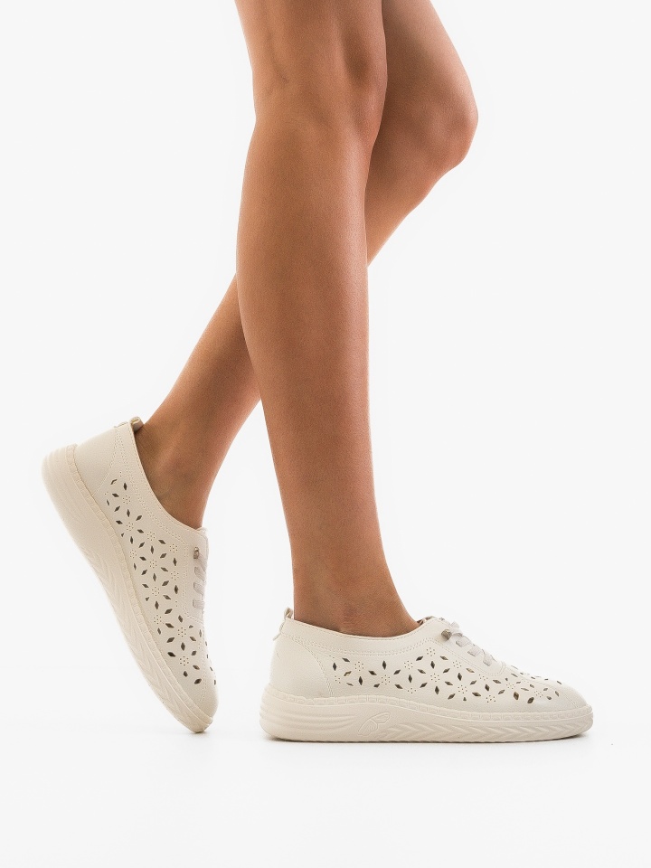 Pantofi Casual dama Guha Bej