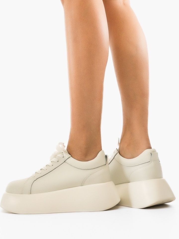 Sneakers dama Silona Bej