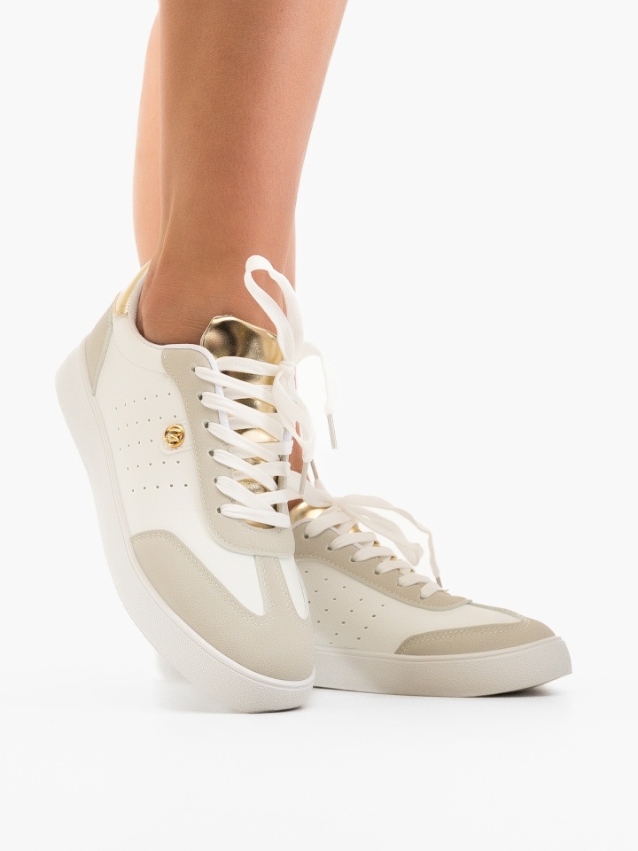 Pantofi Sport Rosa Argintii