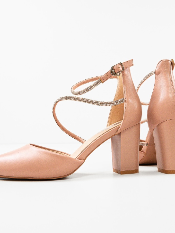 Pantofi cu toc Lyzya Negre 2