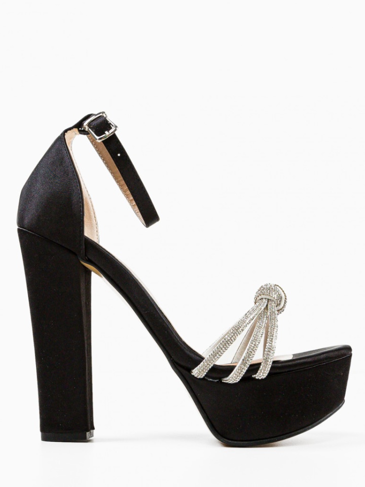 Sandale cu toc Geamelya Negri 2