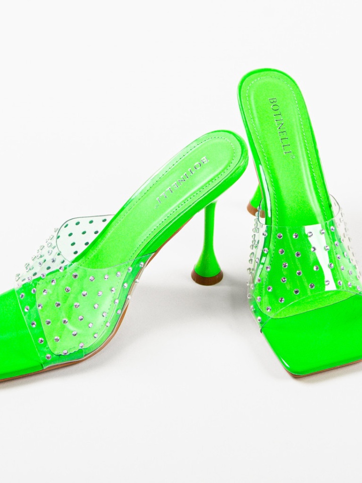 Saboti cu toc Zara Roz