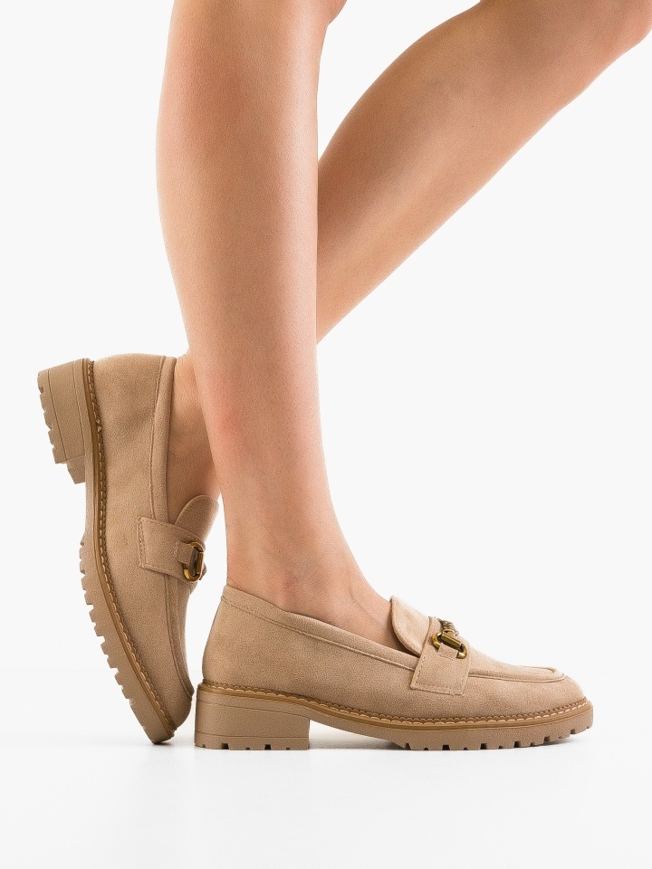 Pantofi Casual Londrey Bej