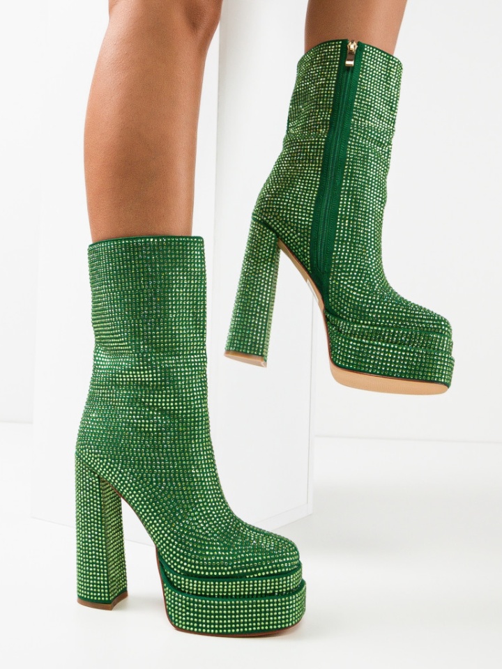 Botine dama Vance Bej