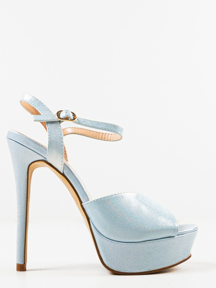 Sandale cu toc Ivy Negre