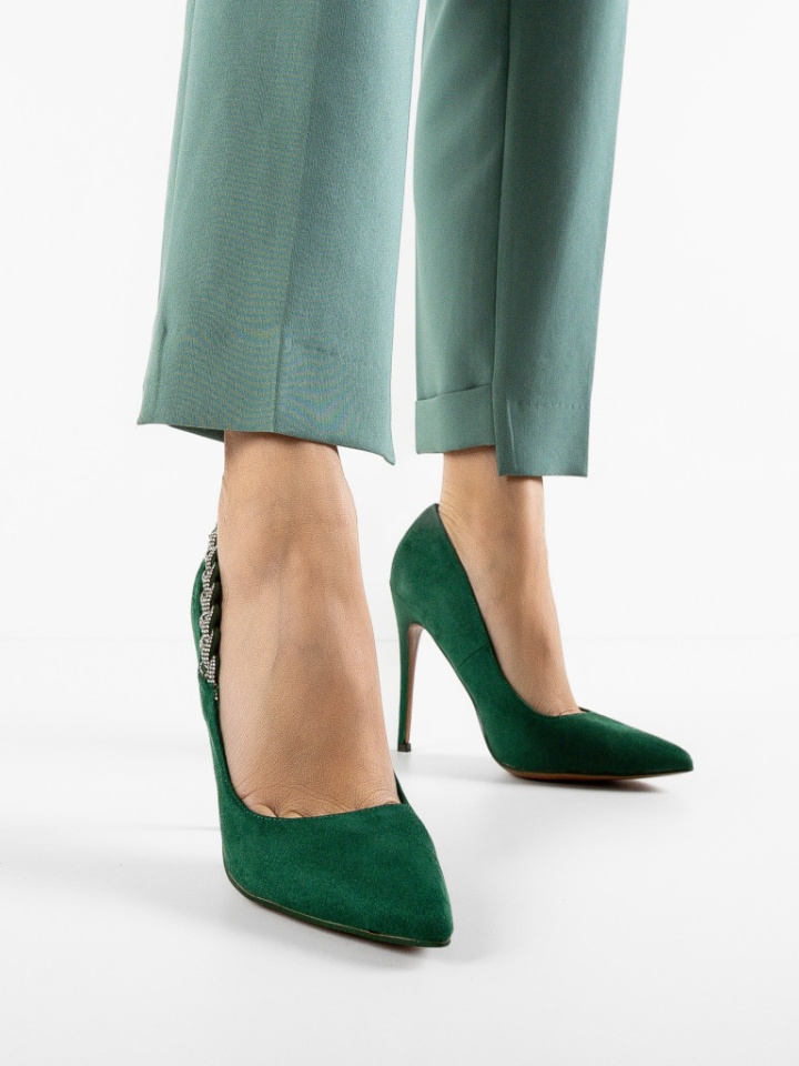 Pantofi dama Peeta Argintii