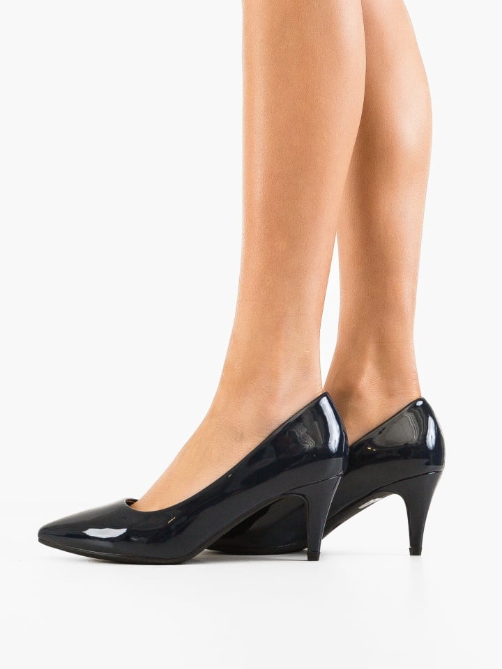 Pantofi stiletto dama Fiona Bleumarin