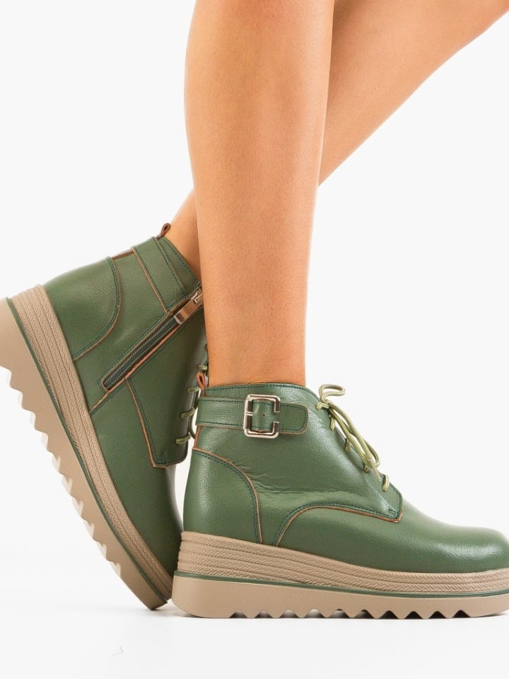 Ghete dama Solders Bej