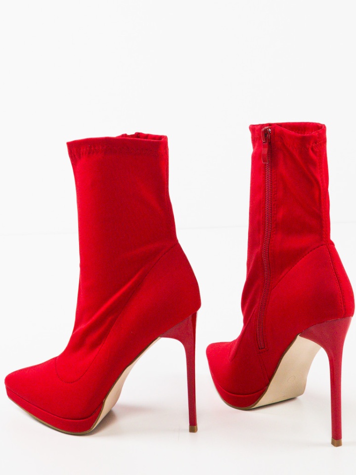 Botine dama Scarl Negre 2