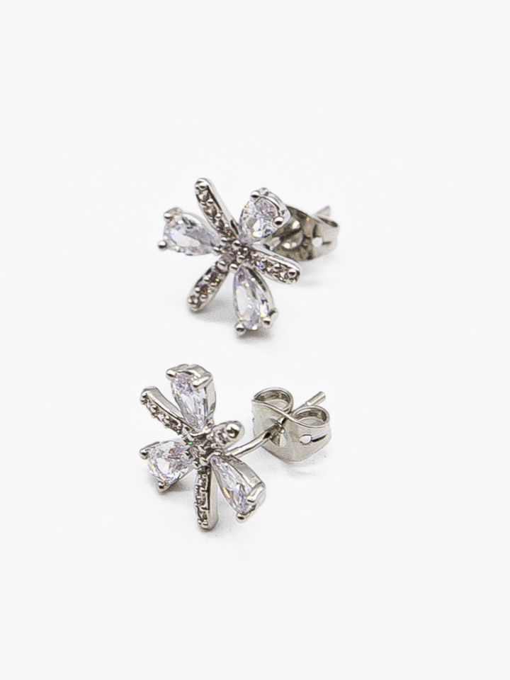 Cercei Iris Argintii