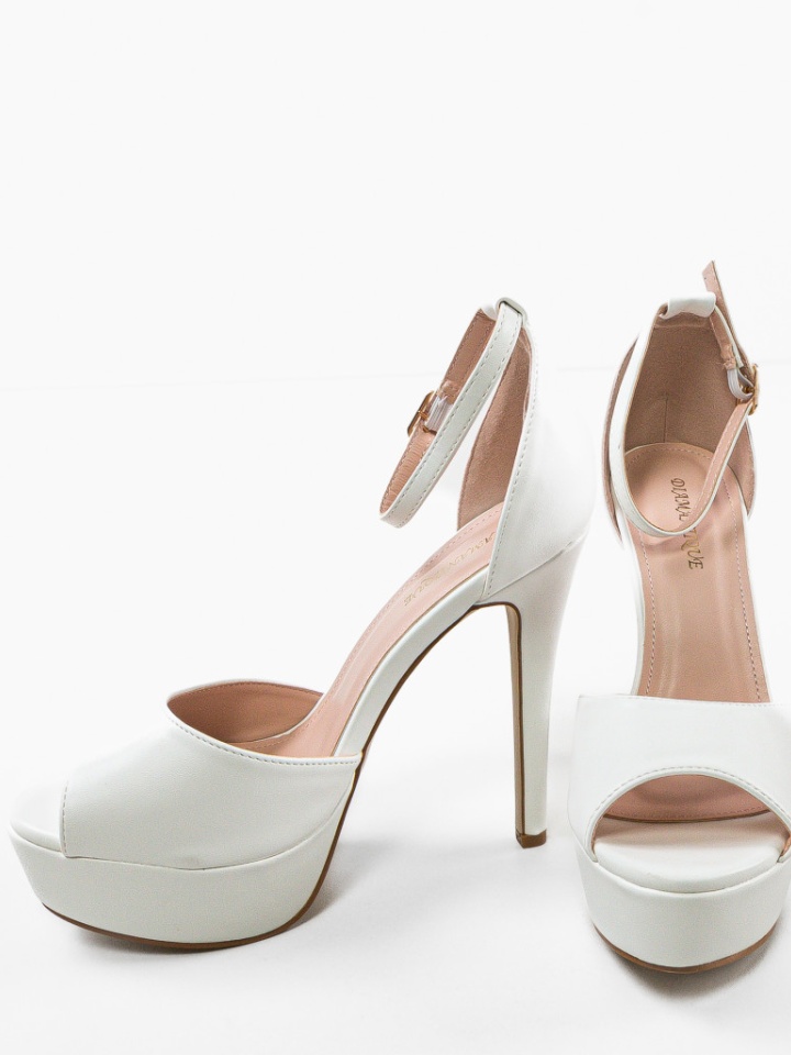 Sandale cu toc Remiel Negre