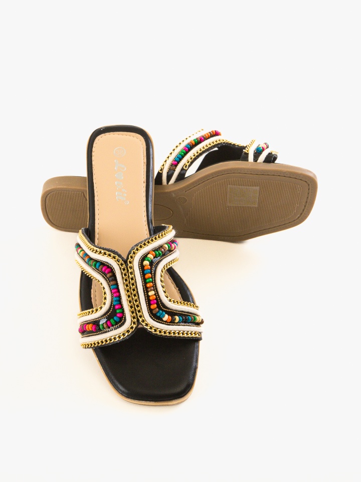 Papuci dama Hanna Khaki