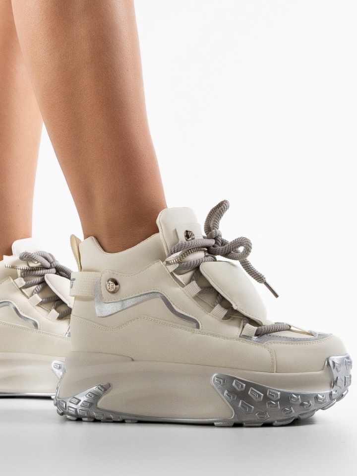 Sneakers dama Myzor Albi