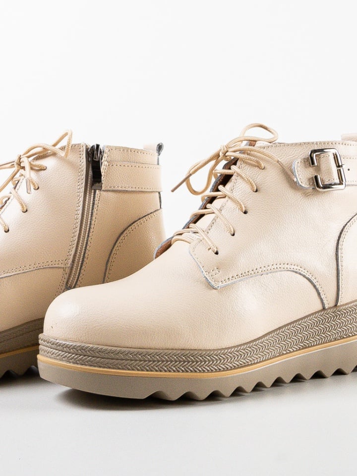 Ghete dama Solders Bej