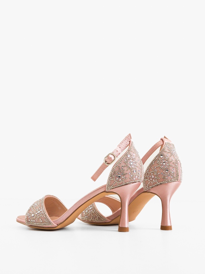 Sandale cu toc Pytrayko Aurii