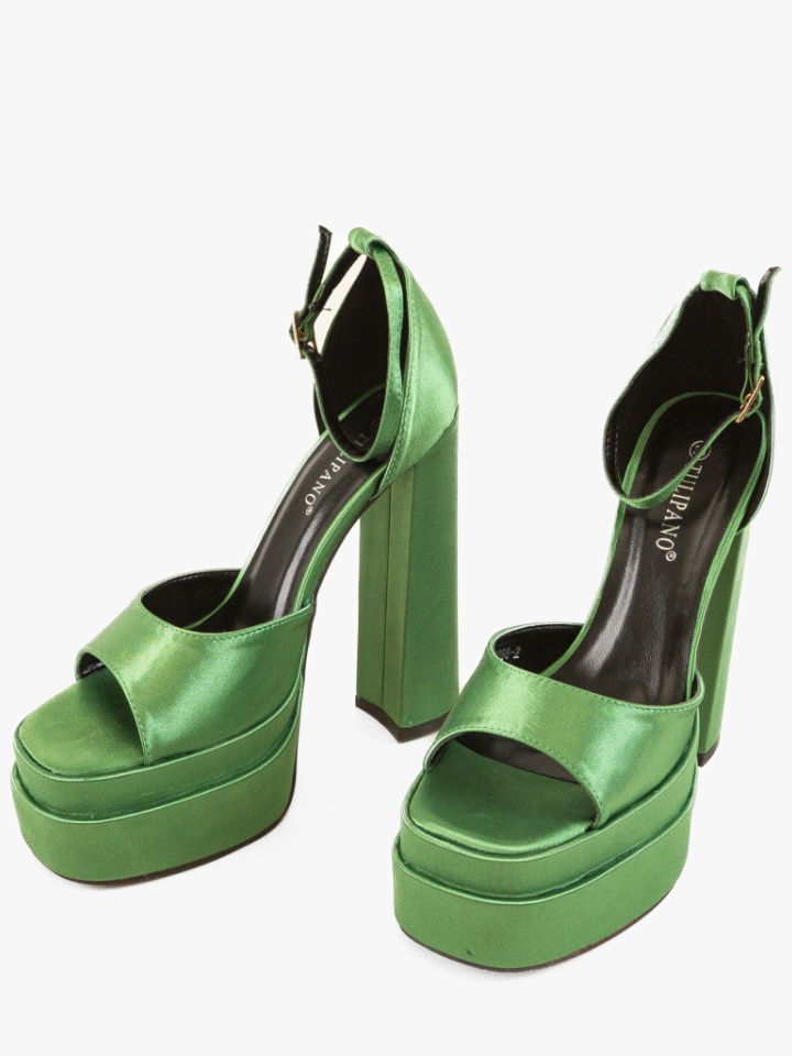 Sandale cu toc Haynes Negre