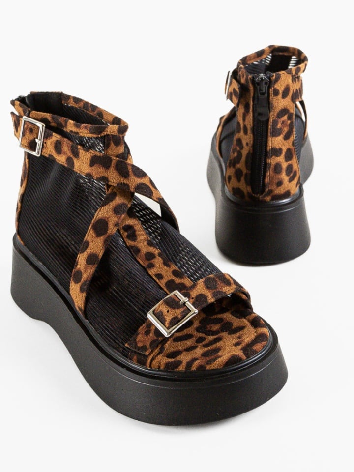 Sandale dama Tomila Animal Print