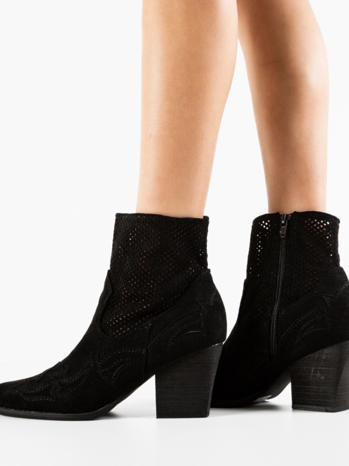 Botine dama Unoqua Negre
