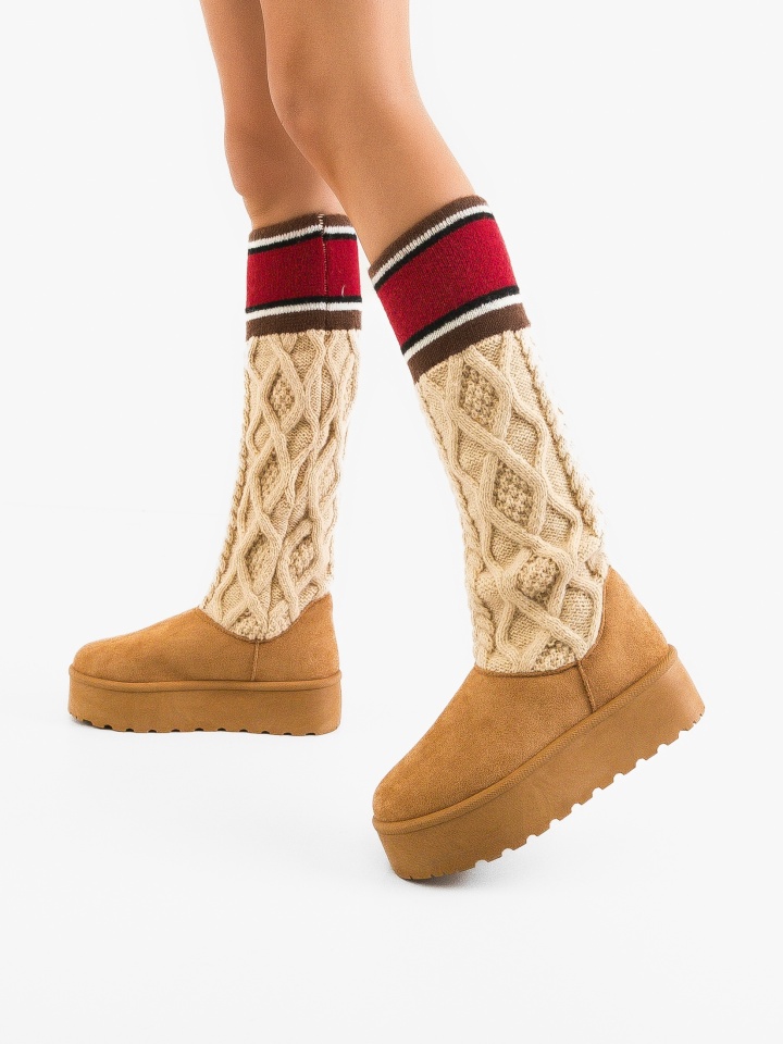 Cizme tip Ug Lolle Camel