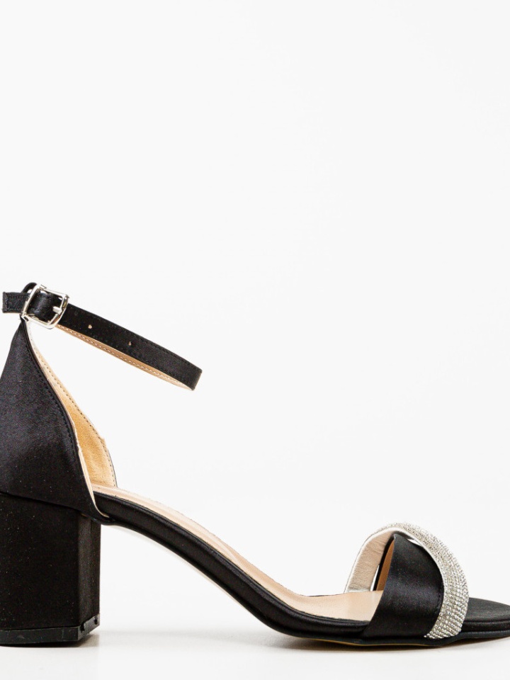 Sandale cu toc Orkestre Albe