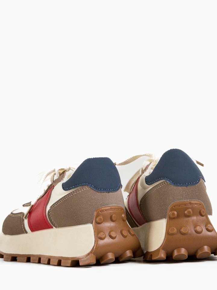 Sneakers dama Feytong Bej