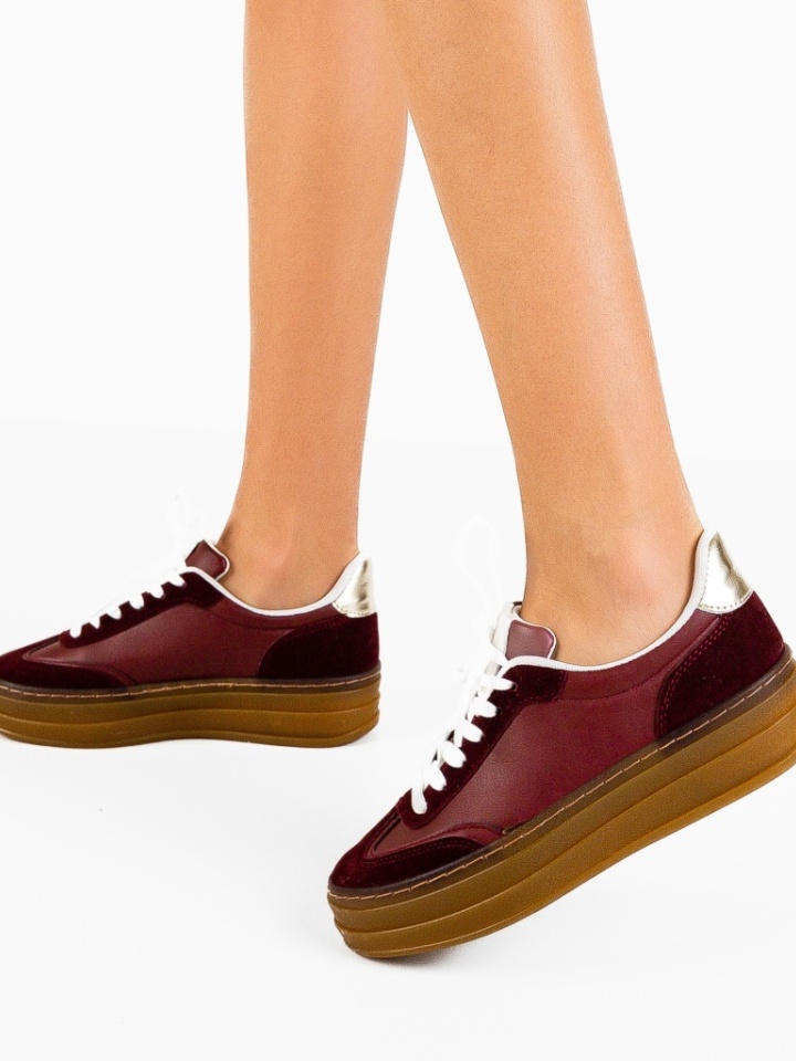 Sneakers dama Jaswin Khaki